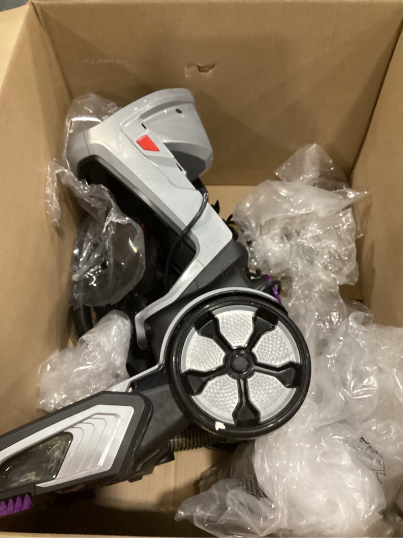 Condition photo showing As Is for bissell proheat 2x revolution pet pro plus, 3588f, upright deep cleaner, 30-minute dry time, dual dirt lifter powerbrush, hose & tool attachment, pet upholstery and tough stain tool included proheat revolution pet pro plus