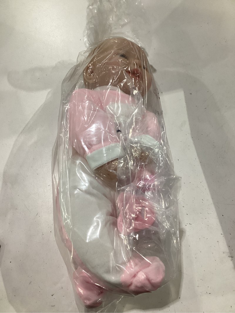 Condition photo showing New/Like New for milidool baby doll girl - 17-inch soft body realistic baby doll real life baby dolls for 3+ years girl birthday gifts, pretend play, christmas & collection eliana