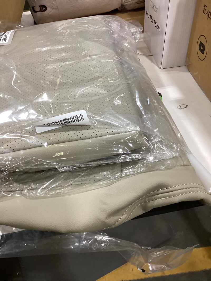 Condition photo showing As Is for car seat cover