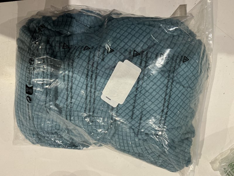 Condition photo showing Good Condition for h.versailtex super stretch individual seat cushion covers - sofa & couch cushion slipcover sets - thick jacquard textured twill fabric (2 piece large, dusty blue) dusty blue 2 cushion sofa