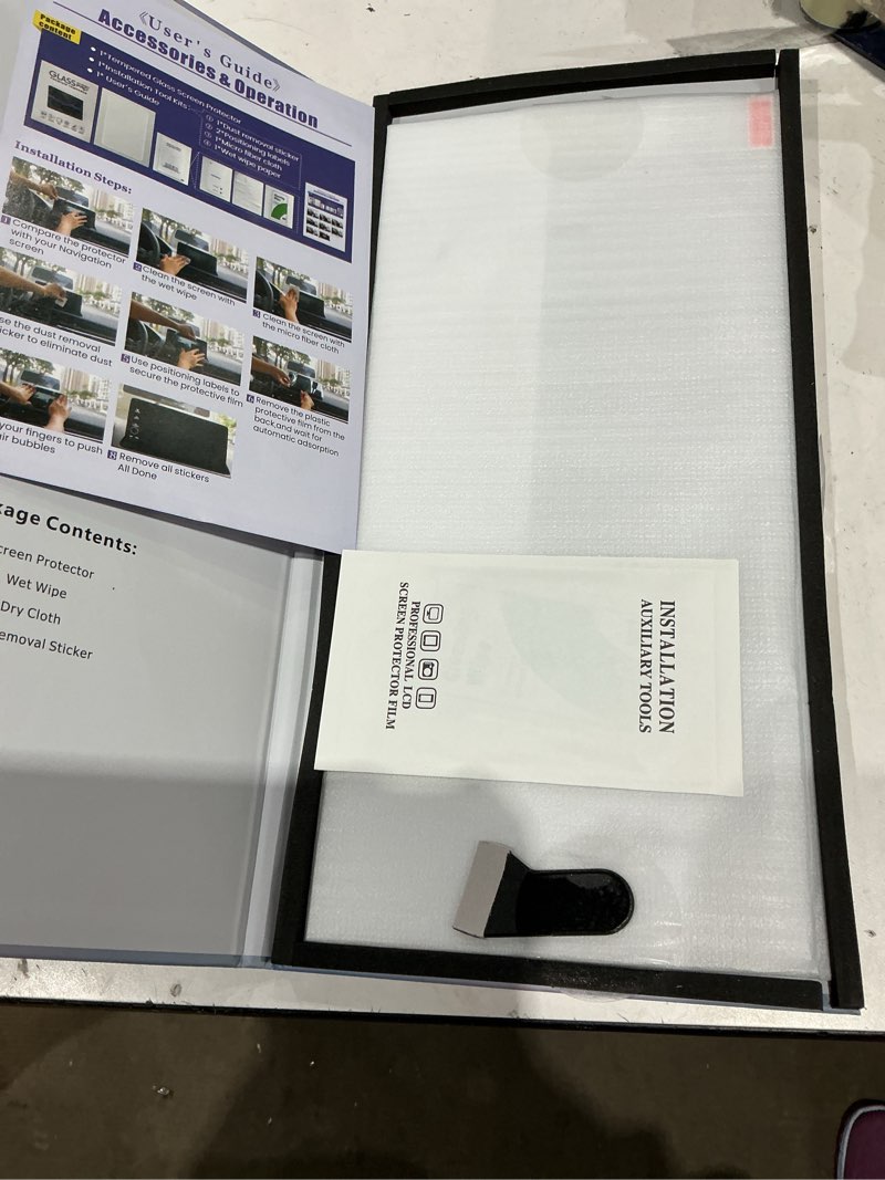 Condition photo showing As Is for gfjnfg 2026 bronco sport screen protector compatible with 2026 2025 ford bronco sport screen protector 13.2 inch for 2025 2026 ford bronco sport accessories 9h hardness tempered glass anti scratch