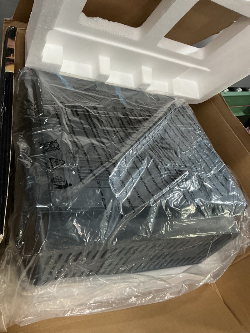 Condition photo showing Good Condition for 12QT Dual Layer Air Fryer Oven, 6QT×2 Capacity, Vertical 2-Basket Design, 7-in-1 Function with Broil, Roast, Bake, Reheat, Dehydrate, and Air Fry, Family Size, BPA-Free #1 12QT