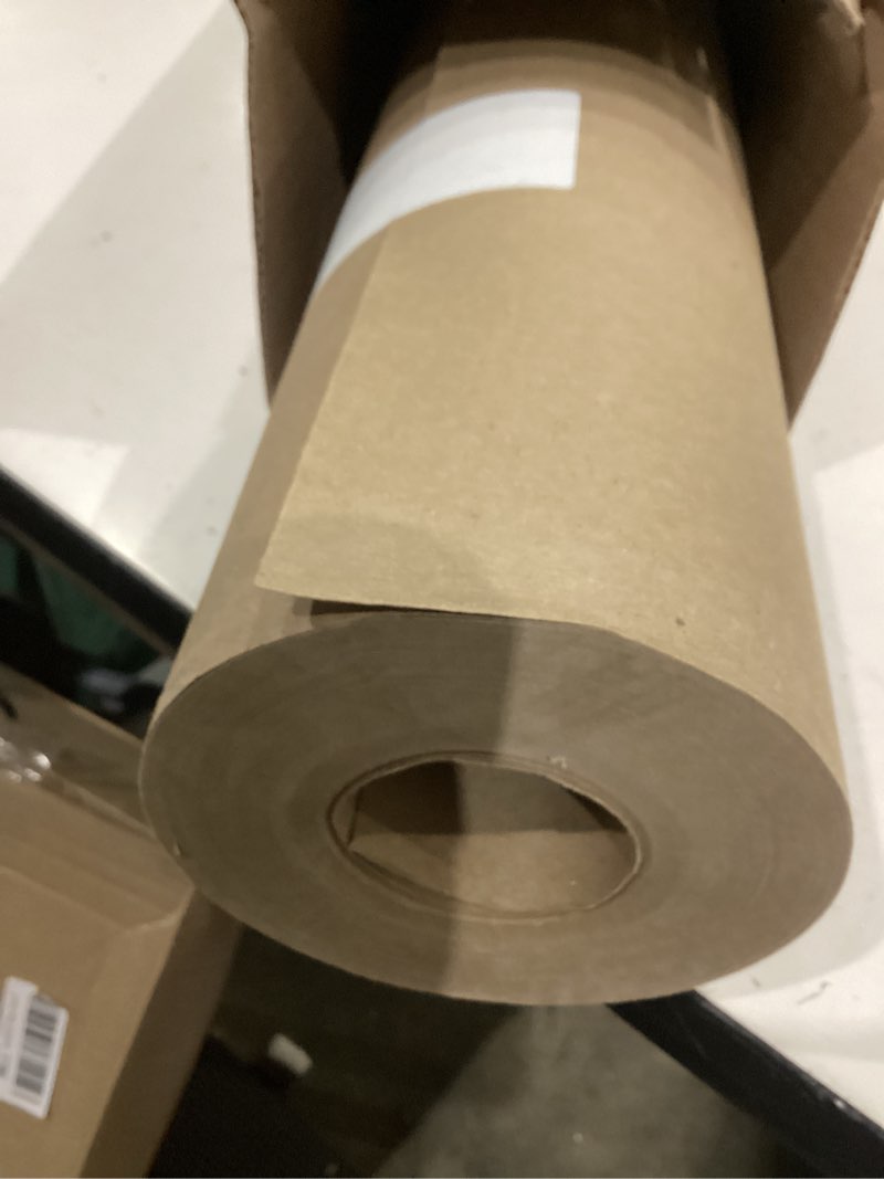 Condition photo showing Good Condition for tapemanblue floor protection paper, 36 inch x 166 ft roll, made in usa, 69# brown rosin masking paper roll, 100% recycled, thick floor covering for painting, moving, and construction