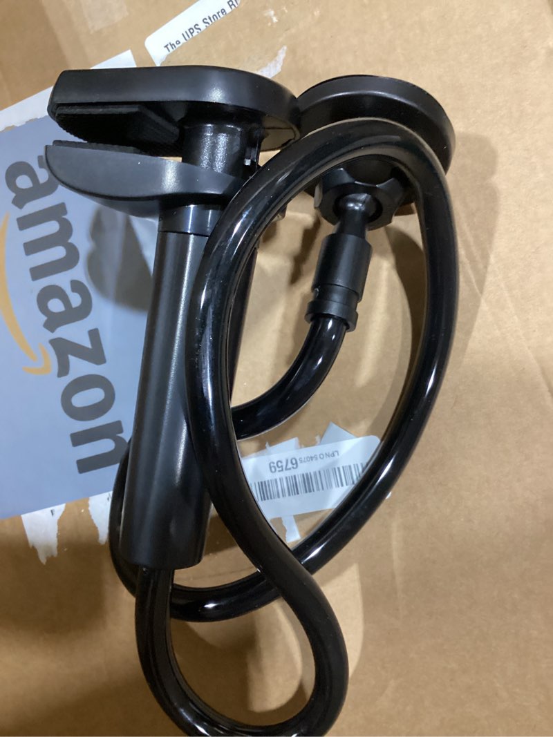 Condition photo showing Good Condition for magnetic gooseneck phone holder mount for iphone 17/16/15/14/13/12 - magnetic stand tabletop clamp 360°rotation adjustable for office/home compatible with iphone 17 16 15 14 13 12 mini plus pro max mount + black