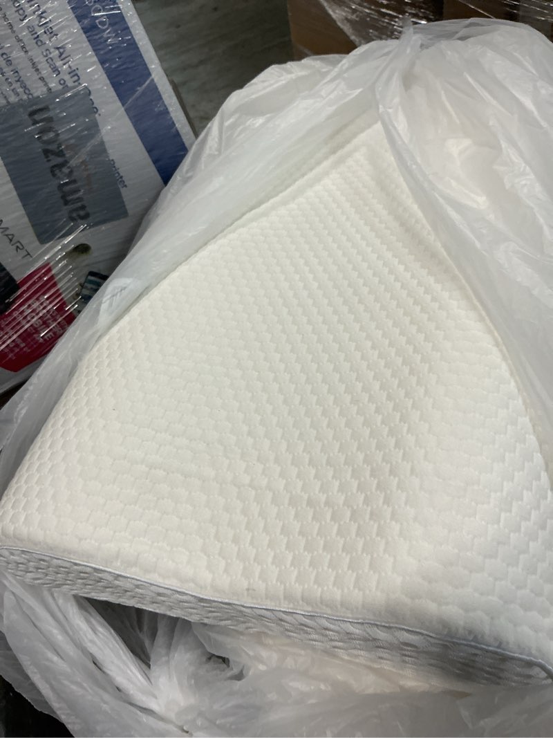 Condition photo showing Good Condition for UTTU Cervical Pillow for Neck Strain Relief, Memory Foam Neck Pillow for Sleeping, Adjustable Orthopedic Sandwich Pillow, Contour Cooling for Side Back Stomach Sleeper, King(27.6"×15.7"×5.2"/4.5") King Size