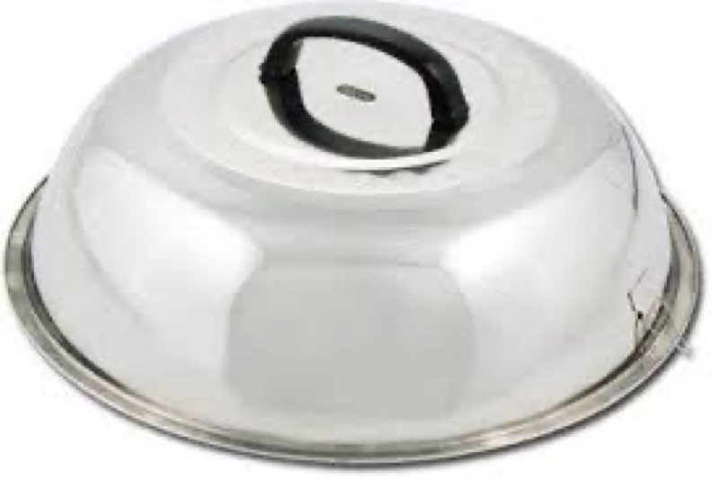 winco,18 inch, stainless steel 17.75" cover