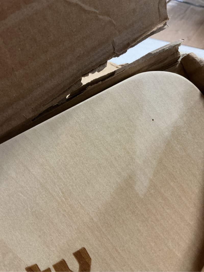 Condition photo showing Good Condition for NUTTY TOYS Montessori Wooden Wobble Board for Kids & Adults -100% Natural Wood Balance Board Toddler Balancing Toy Unique Boy & Girl Open Ended Toy Best Christmas Stocking Stuffer Gifts Idea 2025 Large