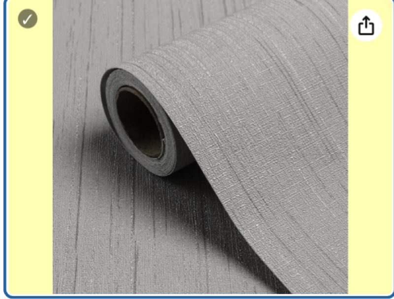 grey grasscloth peel and stick wallpaper 15.7" x 120" textured self-adhesive contact paper linen grasscloth removable wallpaper for cabinets counter top liners