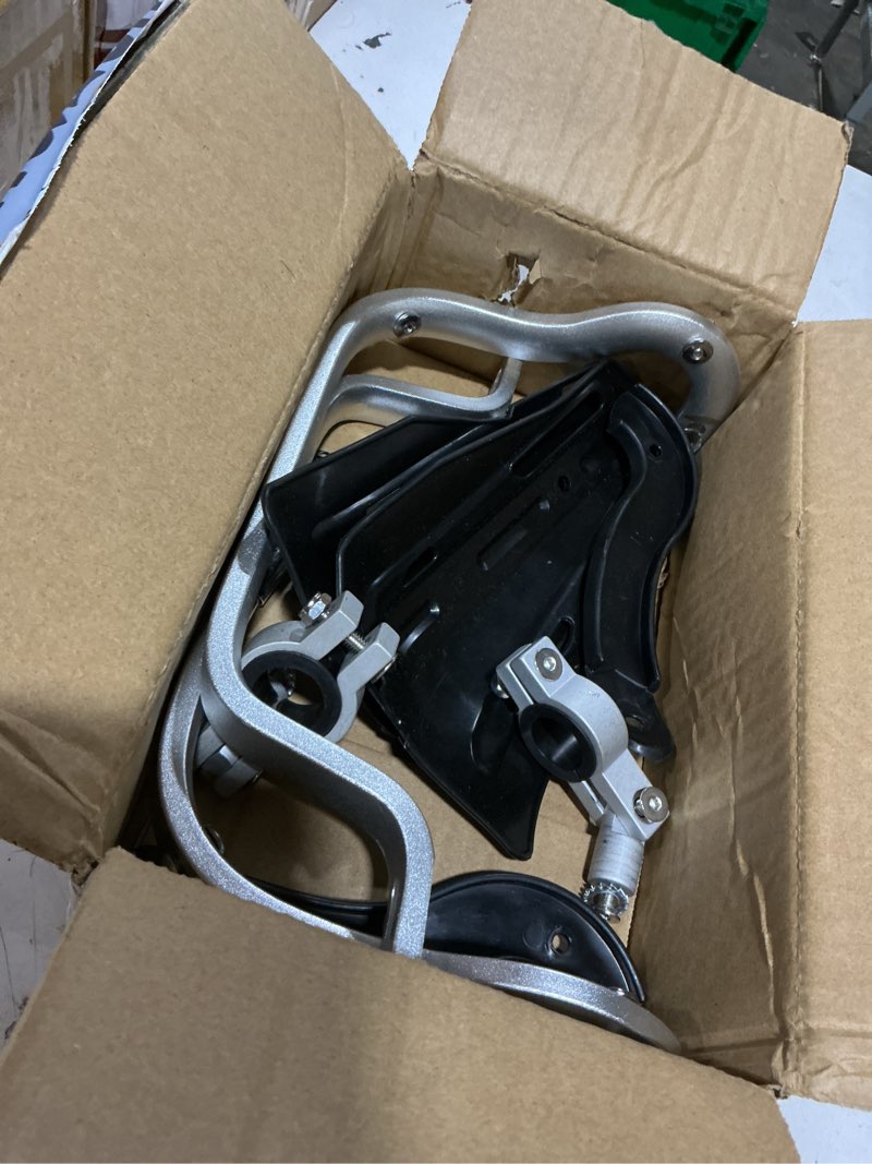 Condition photo showing As Is for universal dirt bike handguard - motorcycle hand guard for atv quard - pit bike motorcross racing kit black
