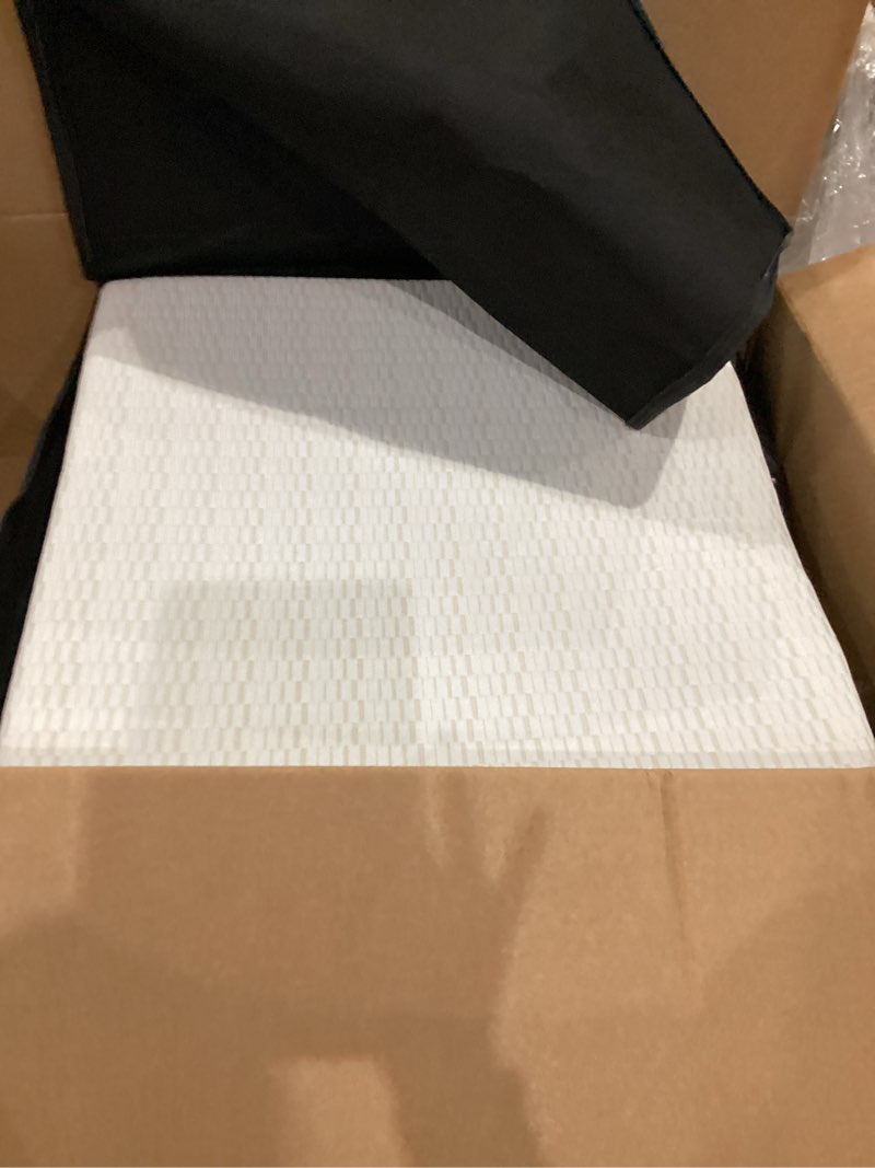 Condition photo showing Good Condition for arctus 3" twin size tri folding memory foam mattress topper, white