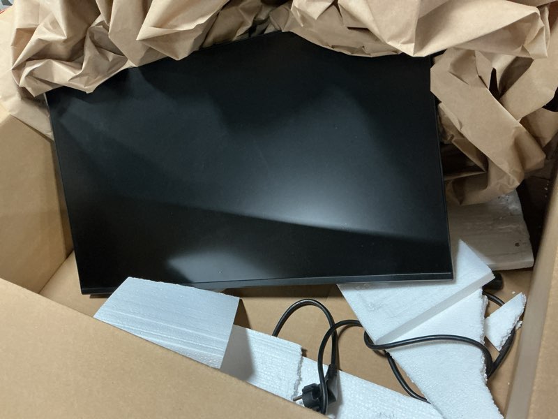 Condition photo showing As Is for msi pro mp271a e2 27-inch ips 1920 x 1080 (fhd) gaming office monitor, 120hz, free-sync, hdmi, displayport, vga port, vesa mountable, tilt, speaker, 4-side slim bezel 1ms, black black pro mp271a e2