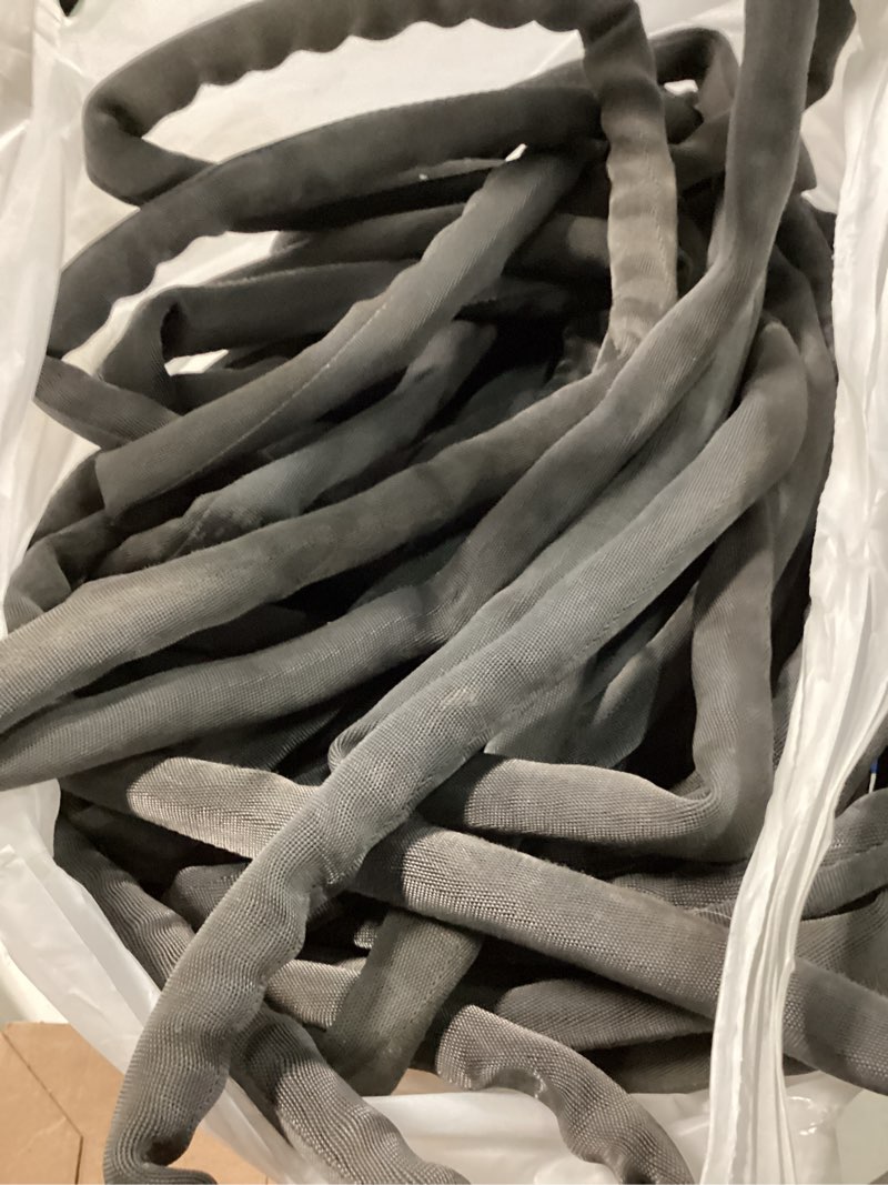 Condition photo showing As Is for zero-g teknor apex 5/8-in x 100-ft premium-duty kink free woven gray hose