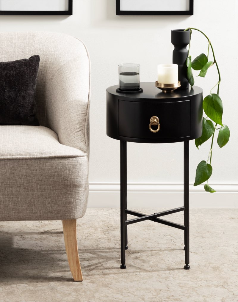 Leighty End Table with Storage