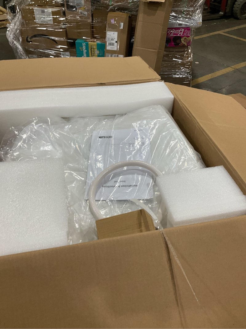 Condition photo showing Good Condition for Kohler PureWash M250 Manual Round Bidet Toilet Seat, White, Quiet-Close Lid Prevents Slamming, Easy Installation with Quick-Release Hinges, Adjustable Spray Position & Pressure White Round