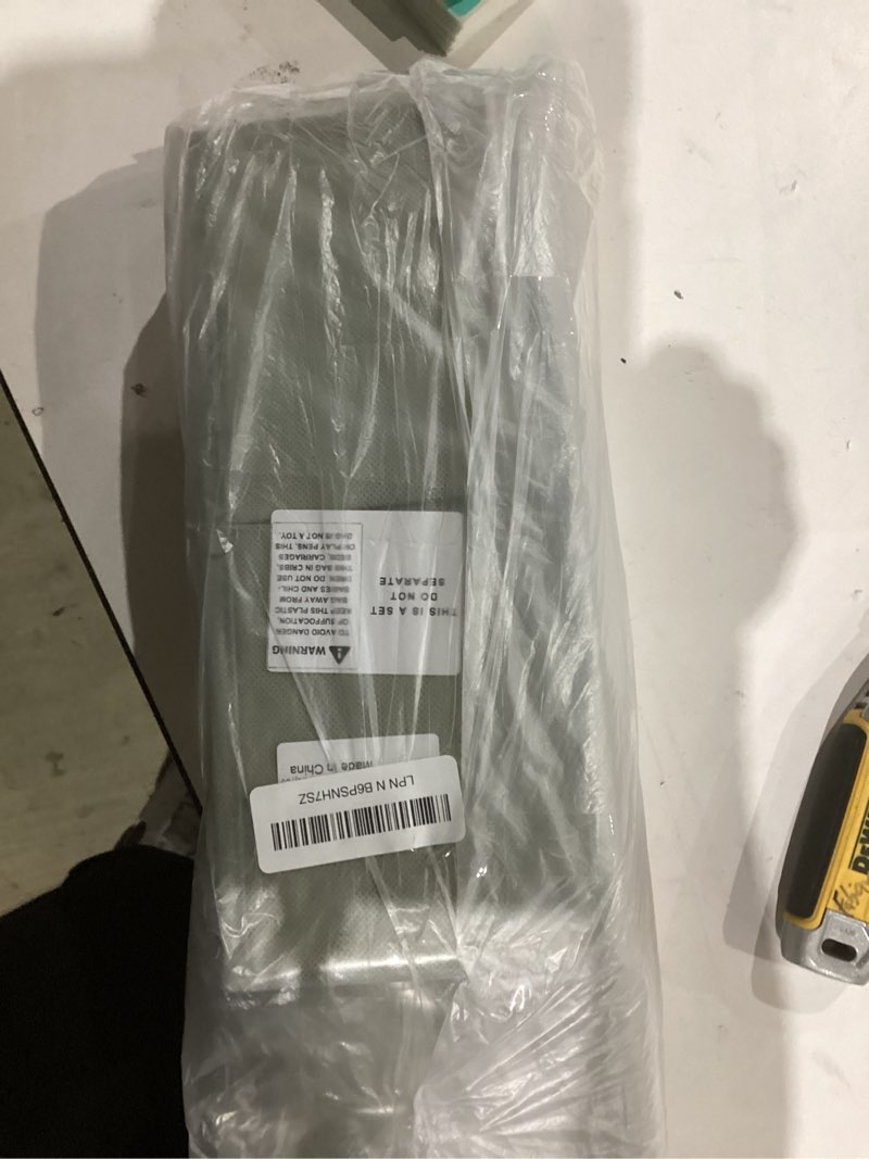 Condition photo showing New/Like New for Fordonral Drawer Organizer Clothes, Foldable Fabric Dresser Organizer Closet Organizers and Storage Box for Underwear,Folded Clothes,Baby Clothing,Socks,Bra,Towels,Ties(6M+6S,Gray) Gray 6M+6S