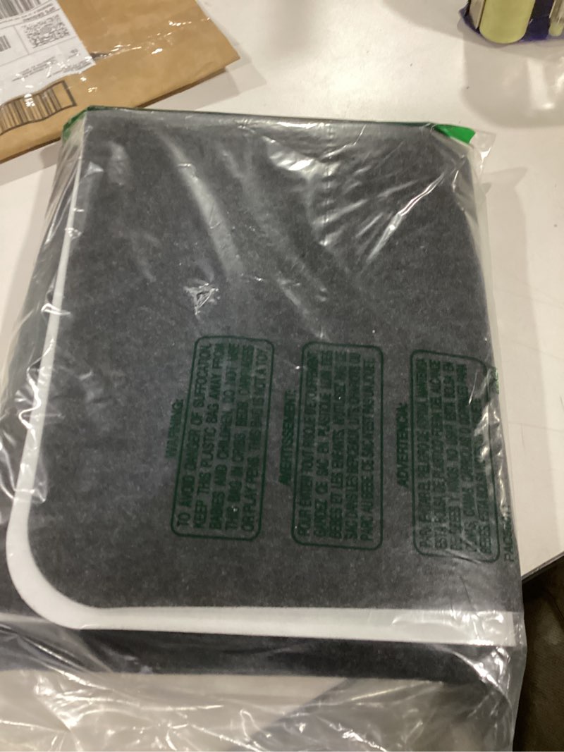 Condition photo showing New/Like New for Placoot Office Chair Mat for Hardwood Floor, 55"x35" Computer Chair Rug, Under Desk Mat, Large Anti-Slip Floor Protector for Home Office 55" x 35" Black