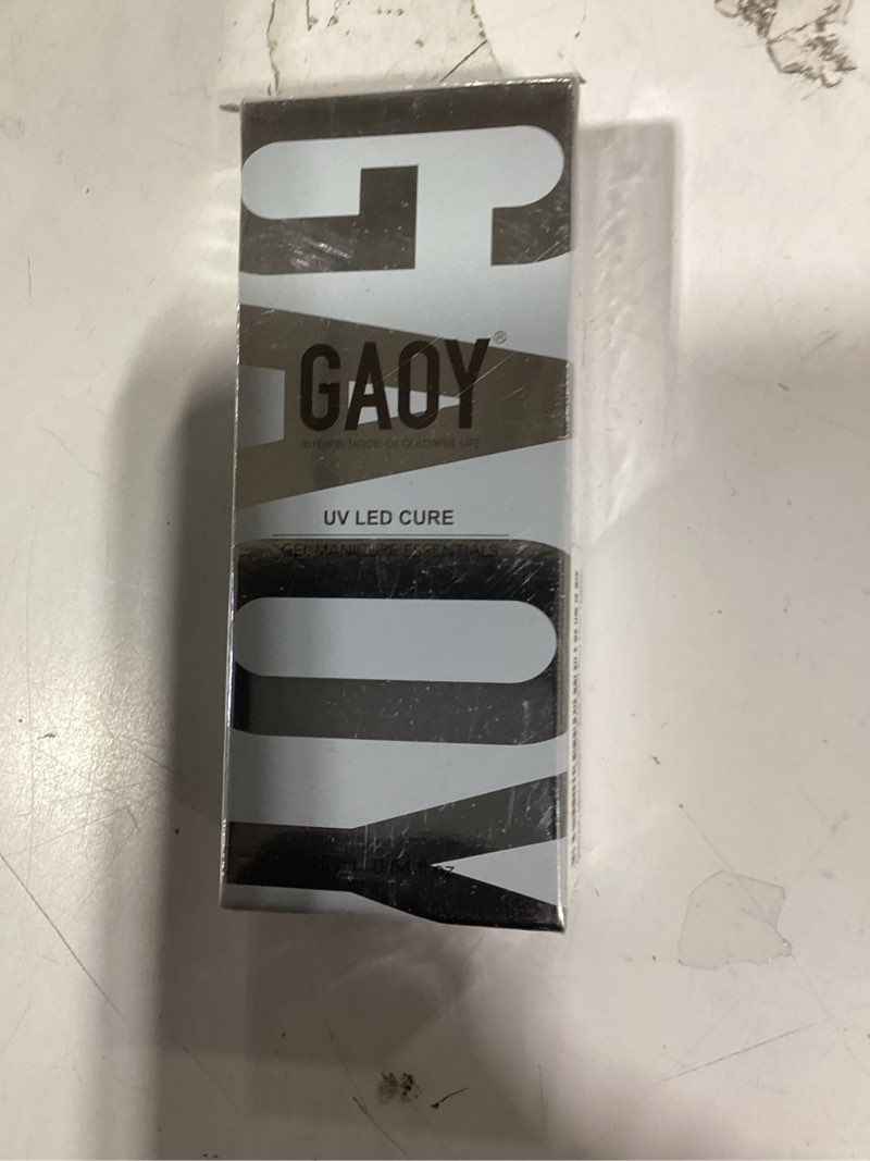 Condition photo showing New/Like New for gaoy glassy cat eye gel nail polish, 16ml glitter holographic uv gel polish with magnet, reflective translucent, 2341 silvery moonlight