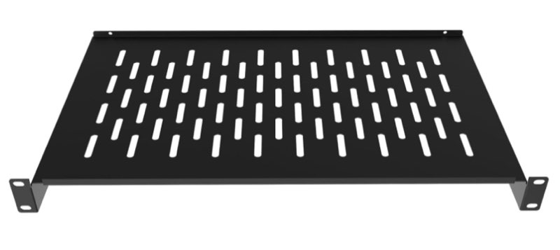 zc happy oranges 1u server rack shelf 19-inch universal vented rack mount cantilever server cabinet 