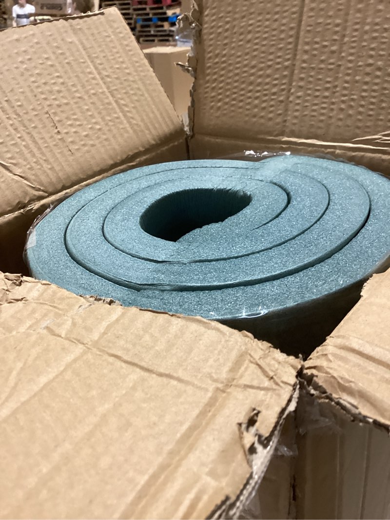Condition photo showing Good Condition for tone fitness 1-inch thick yoga mat | high-density, non-slip exercise mat with carrying strap for yoga, pilates, & home gym workouts | multiple options mesh teal