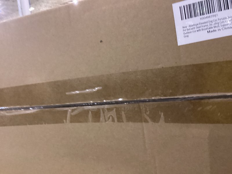 AbleHope Elevated Dog Cot, Portable Raised Pet Bed with Steel Frame, Dog Cooling Cots for Indoor & O