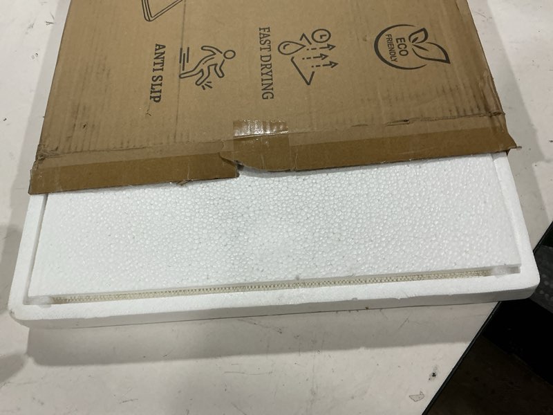 Stone Bath Mat – Quick Drying Diatomaceous Earth Bath Mat, Super Absorbent Bathroom Stone Mat, Non-S