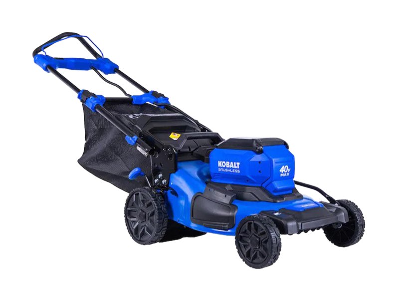 kobalt gen4 40-volt, (1) 6 ah 20-in push lawn mower battery walk mower,