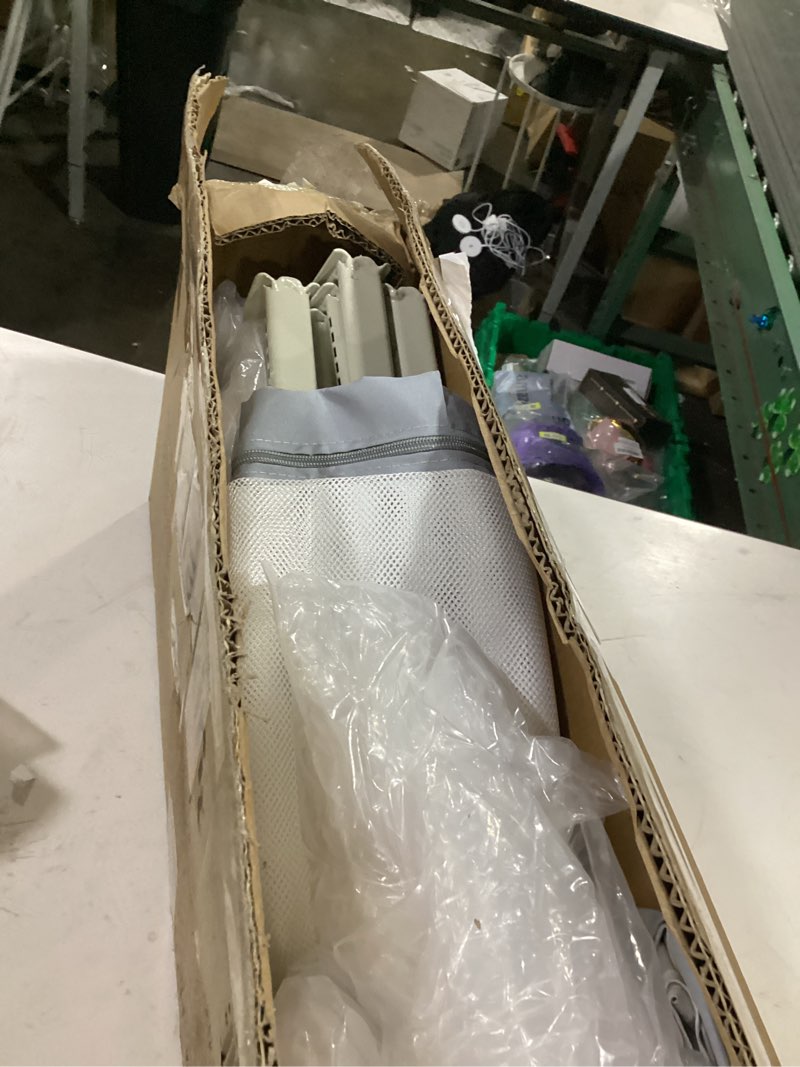 Condition photo showing As Is for bed rail for toddlers twin, full, queen, king & cal kingmattress size | swing down rail guard | mattress side rail for kids (gray and white, (3 sides for king size) 79.9x79.9x76 inch) gray and white (3 sides for king size ) 79.9x79.9x76 inch