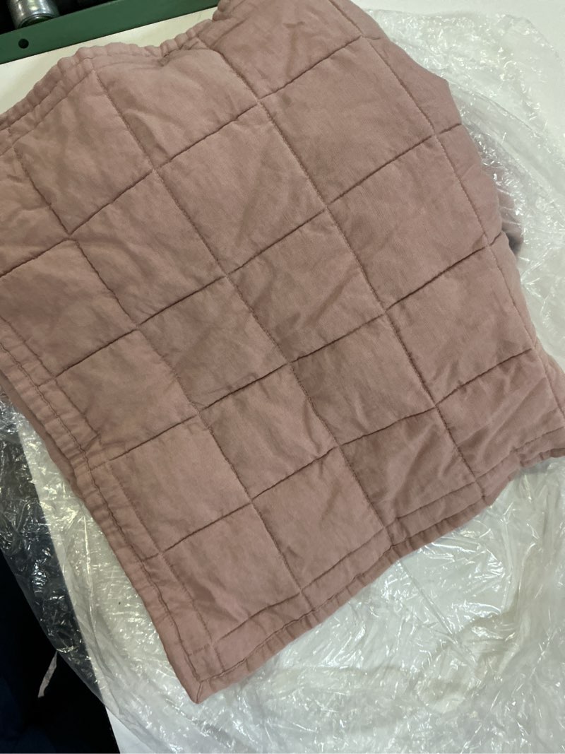 Condition photo showing Good Condition for european linen box quilted sham set king