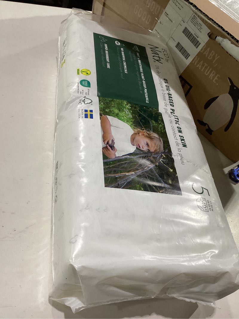 Eco by Naty diapers size 5 40 diapers (2 pack)