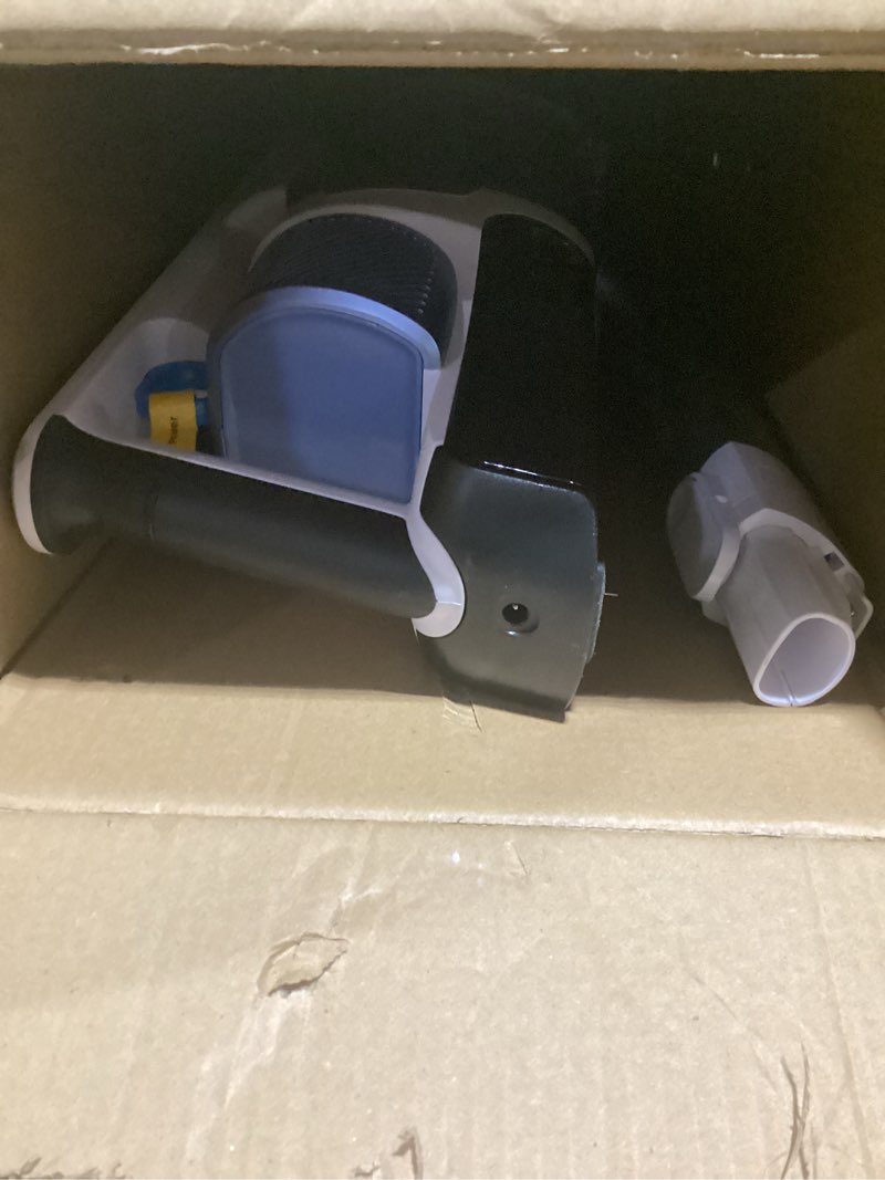 Condition photo showing Good Condition for shark powerpro plus cordless stick vacuum, lightweight, rechargeable, floordetect technology, hepa filter, up to 50-minute runtime, powerful pet hair pickup, carpets & hard floors, pure water, iz377h powerpro floordetect