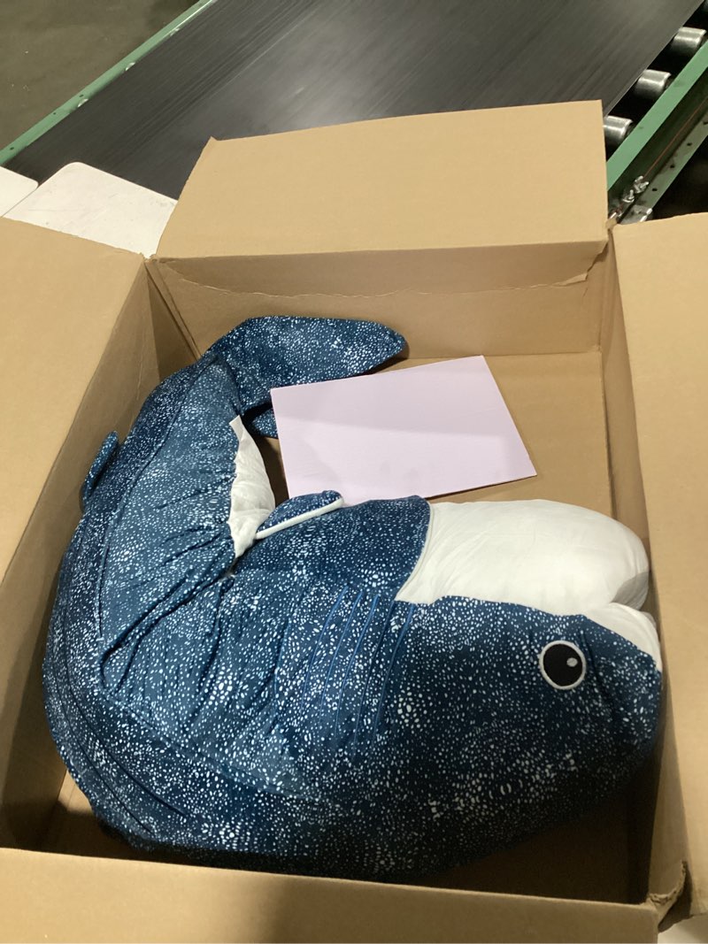 Condition photo showing Good Condition for giant shark plush toy, 47'' whale shark stuffed animal,big plush, huge stuffed animal birthdayf for kids,whale shark decor…