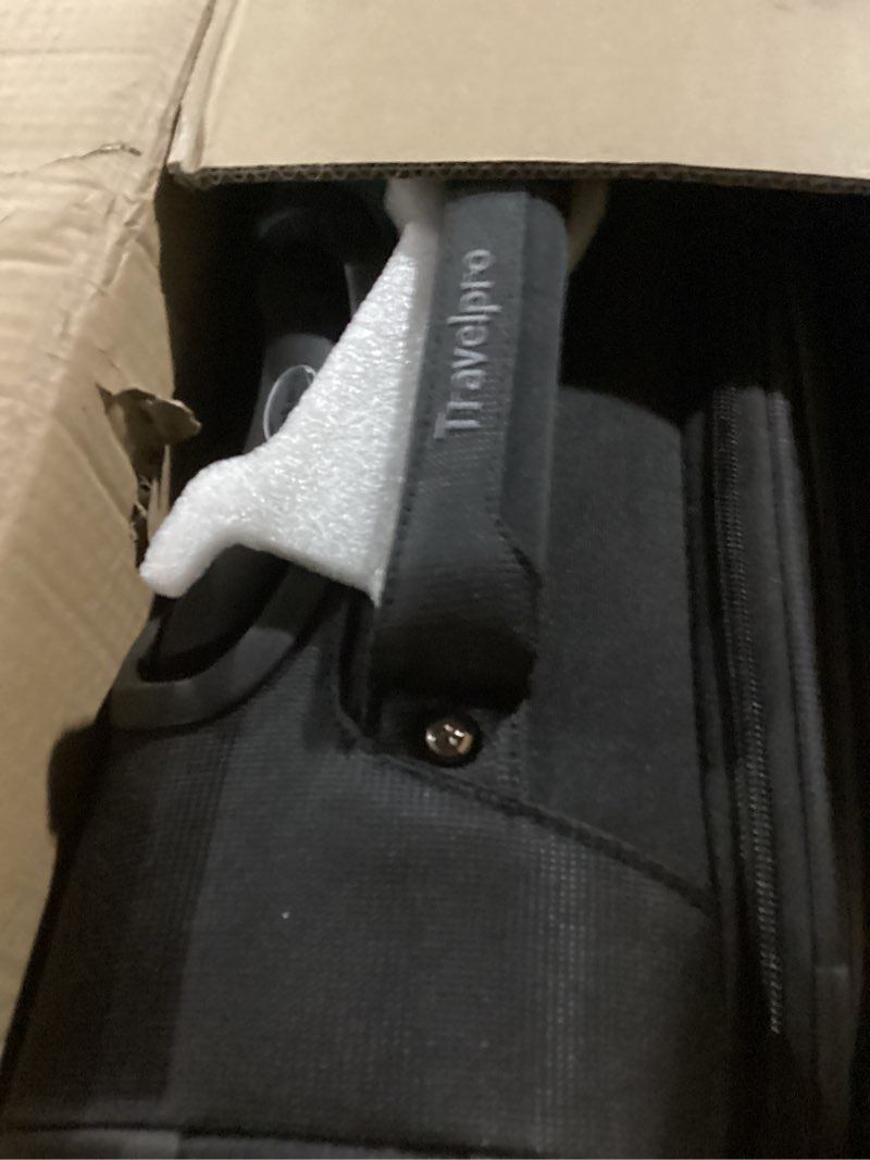 Condition photo showing New/Like New for travelpro maxlite 5 softside expandable upright 2 wheel carry-on luggage, lightweight, 20-inch — black