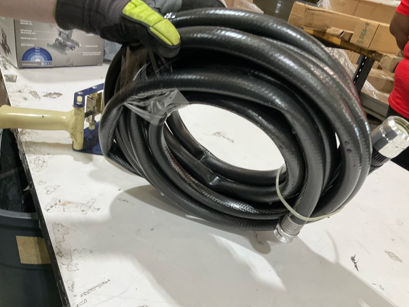 Condition photo showing As Is for hose