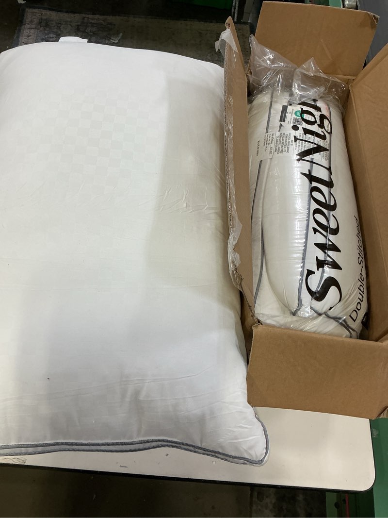 Condition photo showing Good Condition for Sweetnight Pillows Queen Size Set of 2, Bed Hotel Pillows, Almohadas para Dormir, Side Back Stomach Sleeper, Relief Neck, Head, Shoulder White Queen