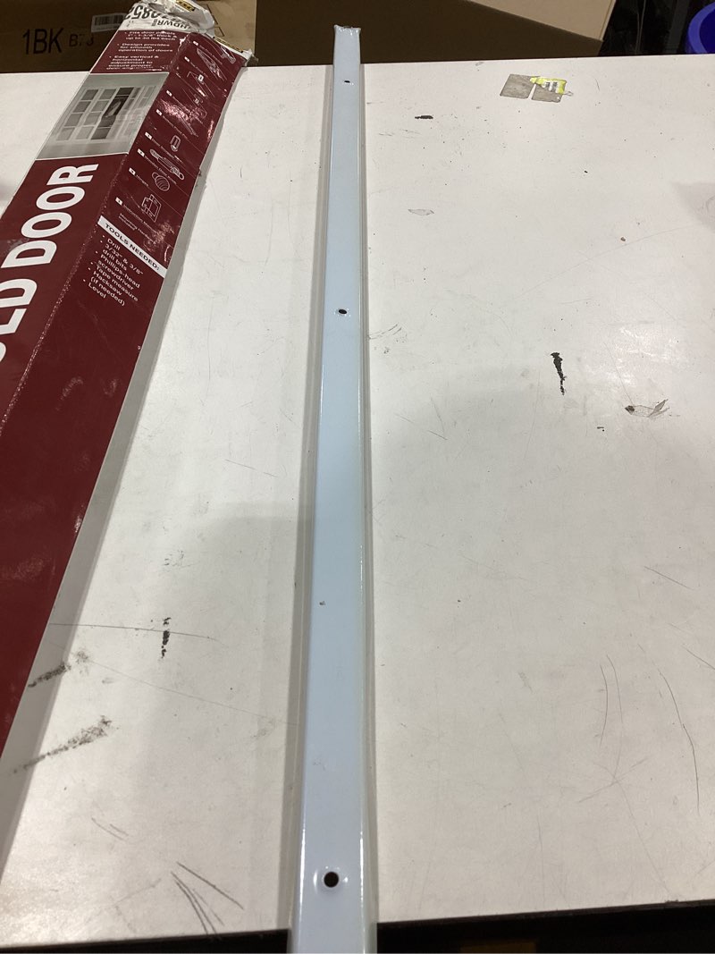 Condition photo showing As Is for m-d 36-in bifold closet door track kit