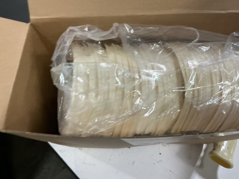 Condition photo showing Good Condition for hoolerry 500 pcs disposable wood boat plates dishes 4 inches bamboo plates sushi boat disposable bamboo leaf dish serving tray food container wood bowl for catering home