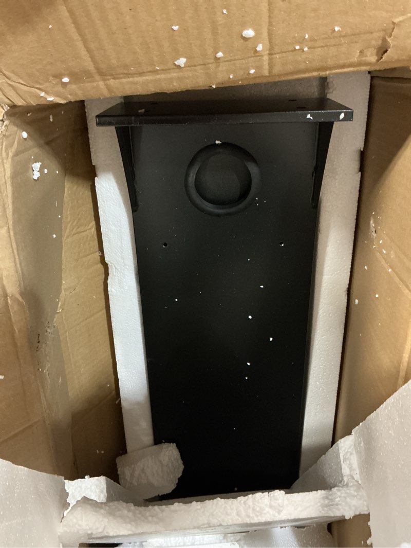 Condition photo showing Good Condition for Floor Stand Kiosk - CTA Heavy-Duty VESA Compatible Floor Stand with Interior Cable Routing System and Scratch Resistant Padding on Weighted Base and Kitting Capabilities (ADD-PARAFS) – Black Black Single