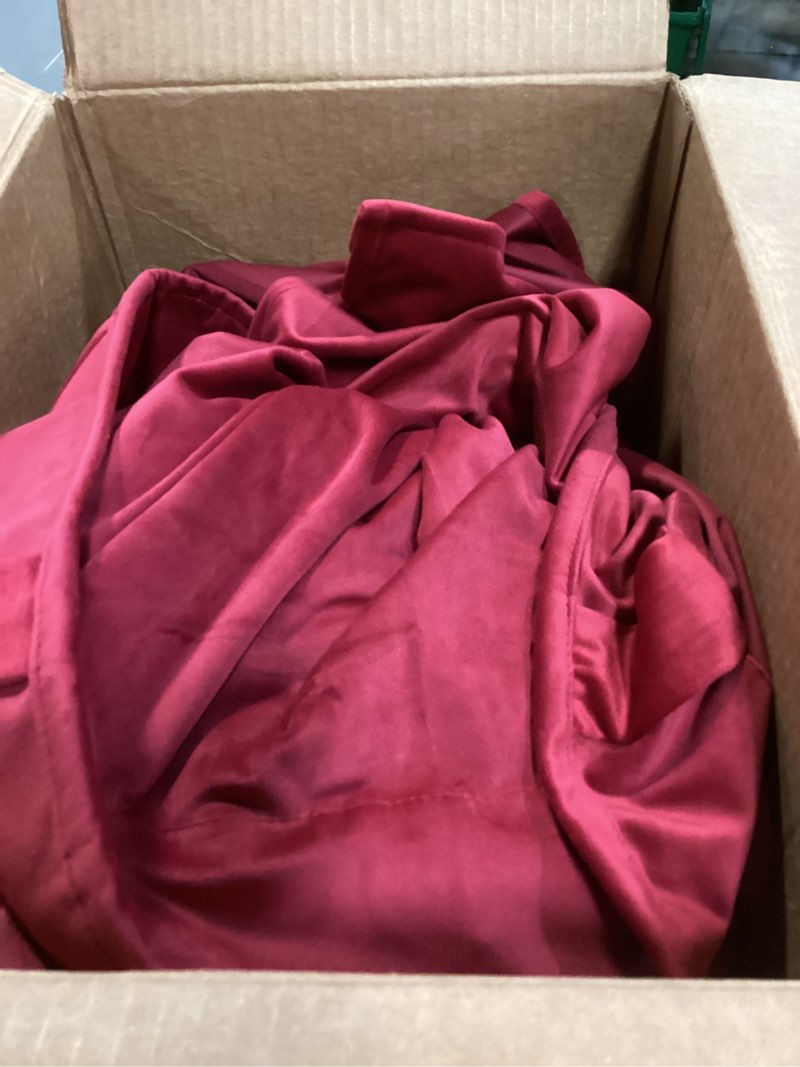 Condition photo showing Good Condition for Faux Fur Sheets, Luxury Ultra Soft Fleece Bed Sheets Set, Fluffy Plush Velvet Bedding for Fall Winter, Cozy Warmth, No Shedding, 3PC, Twin, Red Burgundy Twin