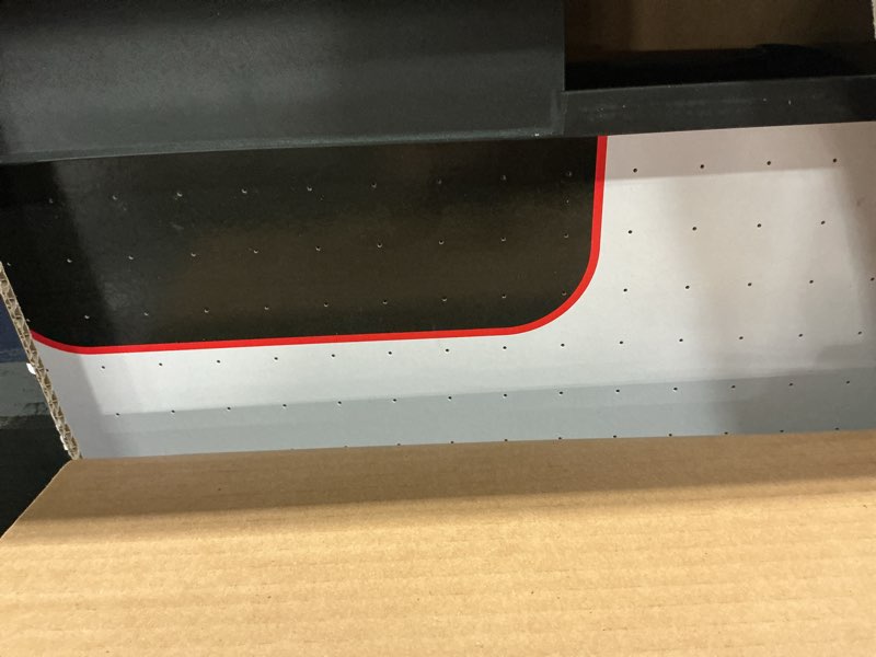 Condition photo showing Good Condition for espn jumbo led tabletop air hockey