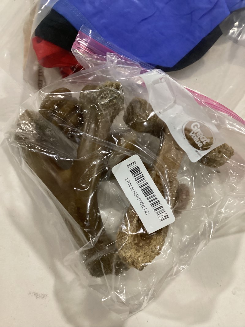 Benebone Medium 4-Pack Dog Chew Toys for Aggressive Chewers, Made in USA, 60lbs and Under