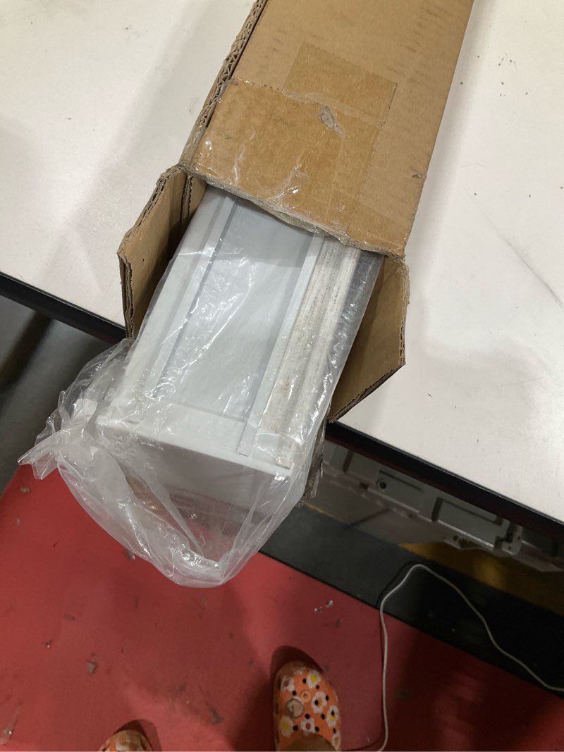 Condition photo showing Good Condition for persilux blackout roller shades for window blinds,cordless,linen fabric,thermal insulated fabric uv protection shades for home,office,bedroom,door,blackout-cream,47" w x 72" h 47"w x 72"h blackout-cream
