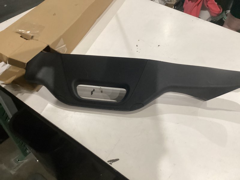 Condition photo showing As Is for wajir left driver a pillar handle trim super duty plastic for ford for f250 superduty 2011-2016 for f350 superduty 2011-2016 for f450 superduty 2011-2016 for f550 superduty 2011-2016 black wjr1230