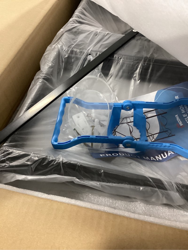 Condition photo showing Good Condition for 5 Gallon Water Bottle Holder for 10 Bottles, 5 Tiers Double Row Water Jug Holder, Detachable Heavy Duty Water Jug Stand, Water Jug Rack for Office, Kitchen, Garages, Restaurant, and Gym