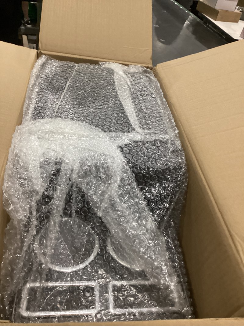 Condition photo showing As Is for Center Console Between Seat for Minivans, SUVs, Middle Van Console Floor Console Organizer Storage Box with Locking