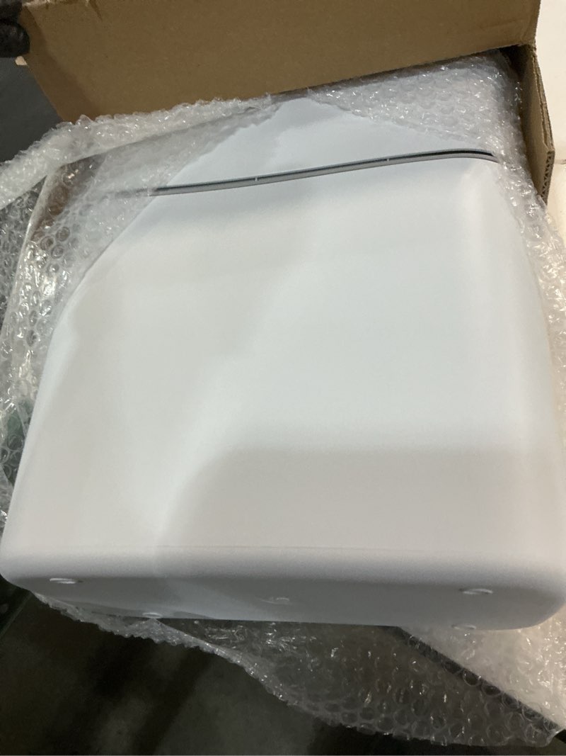 Condition photo showing Good Condition for mopup bathroom trash can, automatic bagging garbage can, 3.5 gallon slim smart small plastic trash bin, narrow motion sensor trash can for bedroom, office white