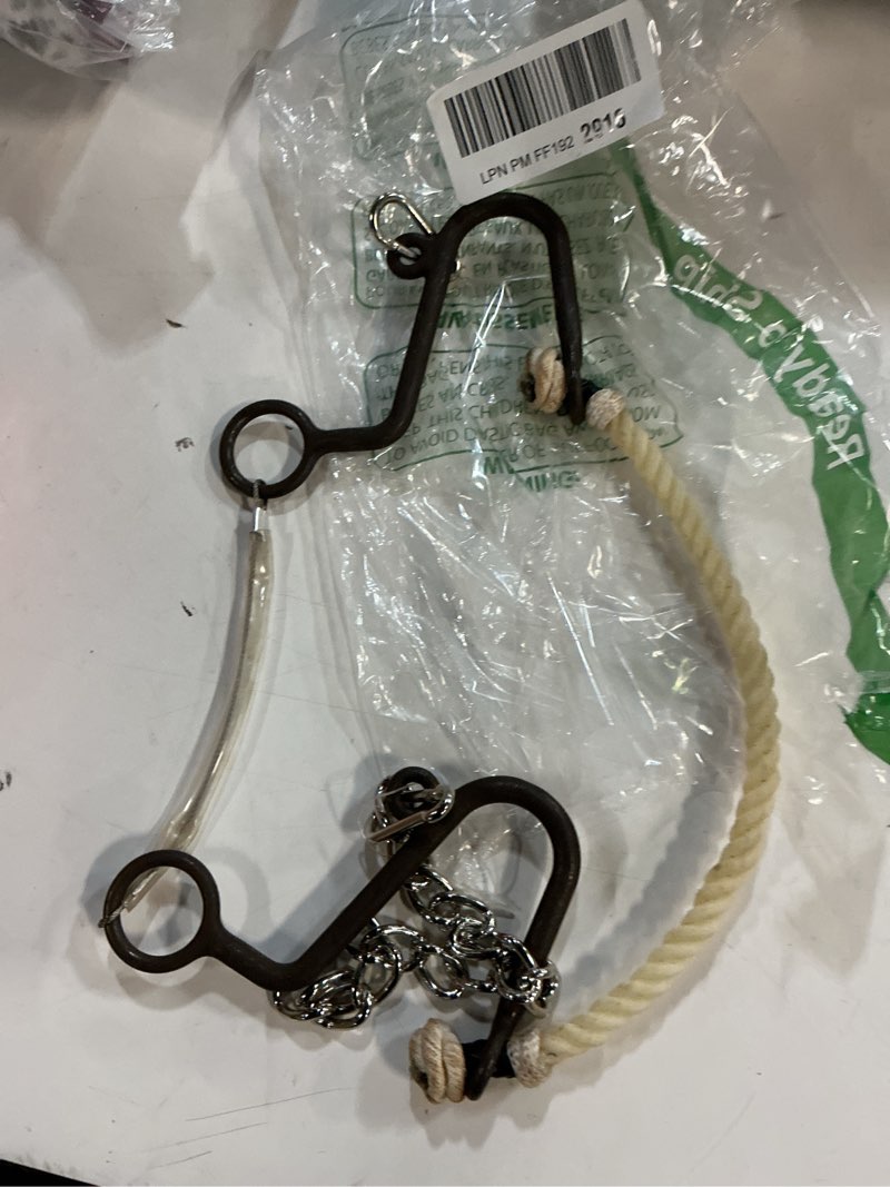Condition photo showing Good Condition for aime imports westen at rope nose little s hackamore