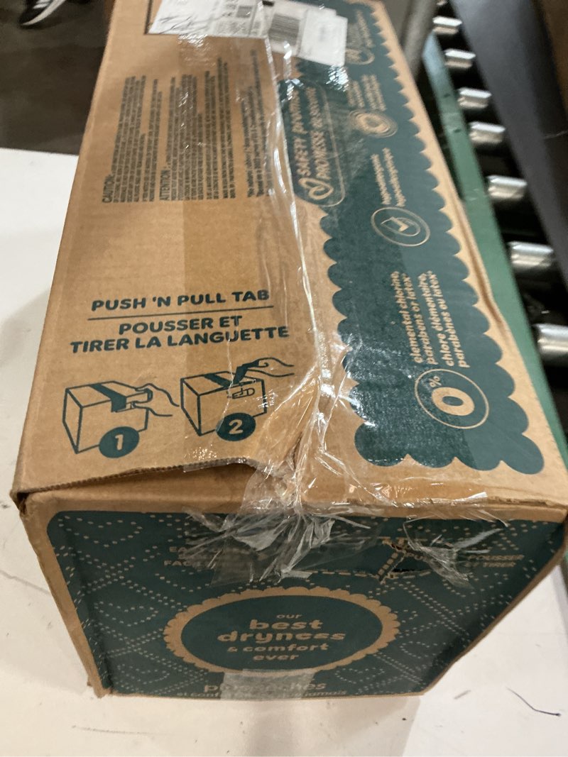 Condition photo showing New/Like New for pampers swaddlers diapers, size 6 (23-44 lbs), 108 count, absorbent, keeps baby dry and comfortable, skin safe disposable baby diaper (packaging may vary) size 6 108