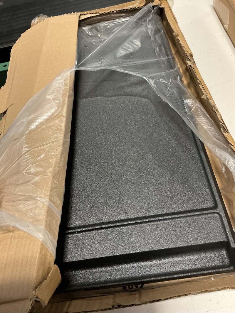 Condition photo showing Good Condition for wb31x24738 cast iron griddle replacement for ge stove top gas range | 9×19.5 inch nonstick center griddle, nitriding process, flat cooktop plate for ge stovetop parts