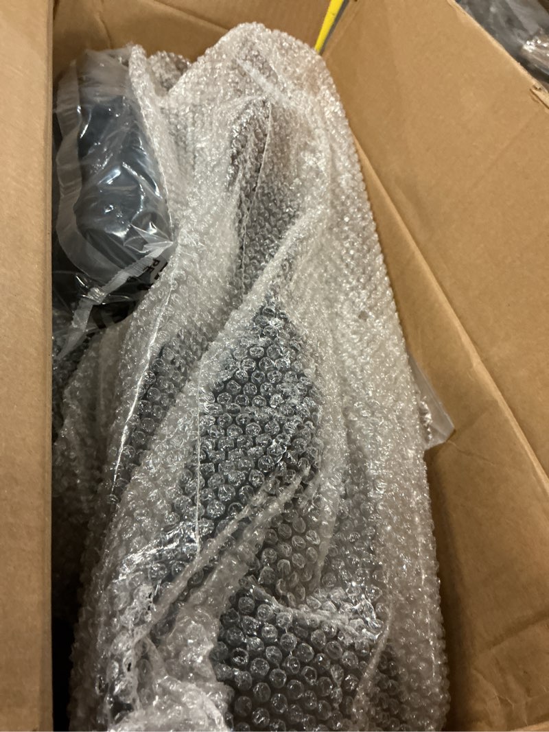 Condition photo showing Good Condition for Alolo Drafting Chair,Big and Tall Office Chair with Footrest Ring,Ergonomic Chair for Counter Height and Standing Desk Comfy with Lumbar Support and Flip-up Armrests in Heavy Rolling Base,Black