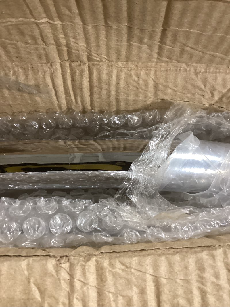 Condition photo showing Good Condition for Luxury Oval Shower Curtain Rod (Free Curtain Rings)Ceiling Mounted for Clawfoot Tub Freestanding Curtain Rail Heavy Duty in Chrome Finish - 45 x 25 Inch